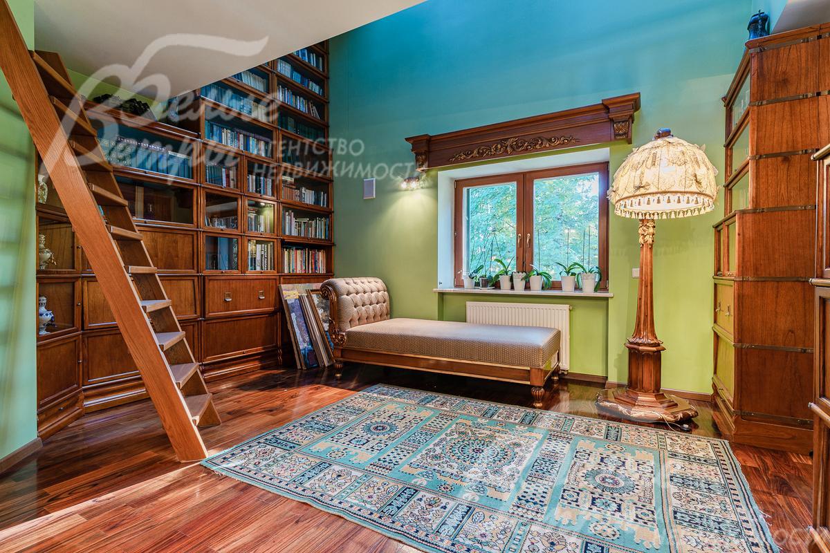 Кабинет-библиотека 32 кв.м