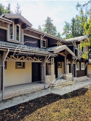 Дом из клееного бруса ангарской сосны