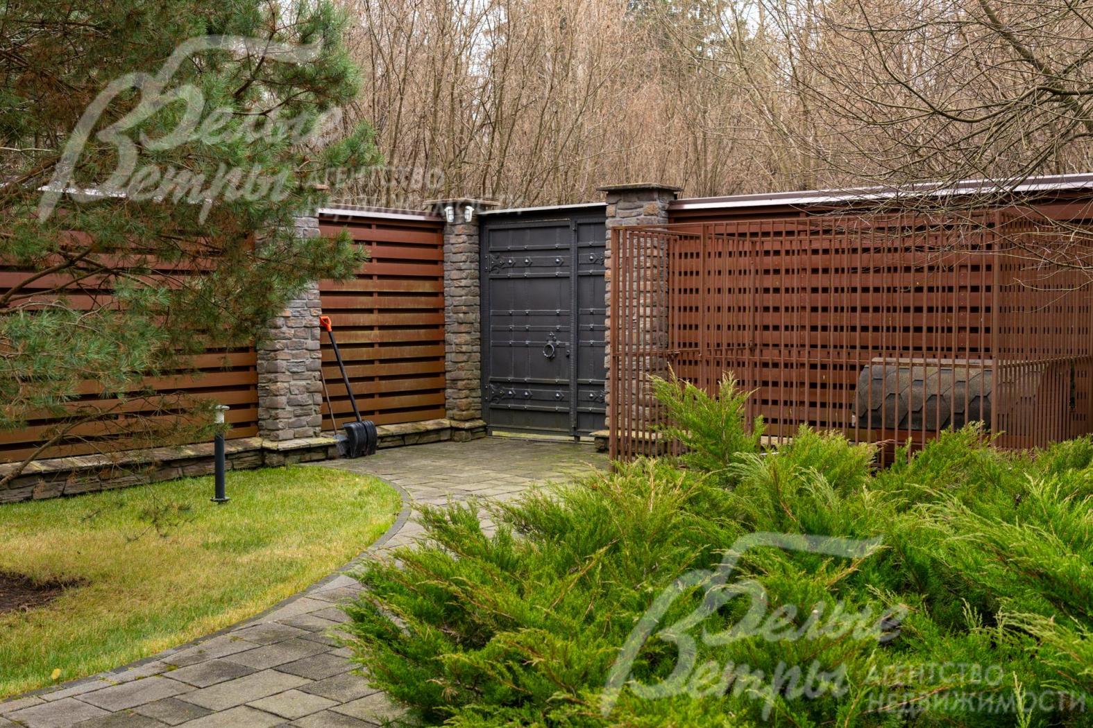 Калитка в лес с электроприводом