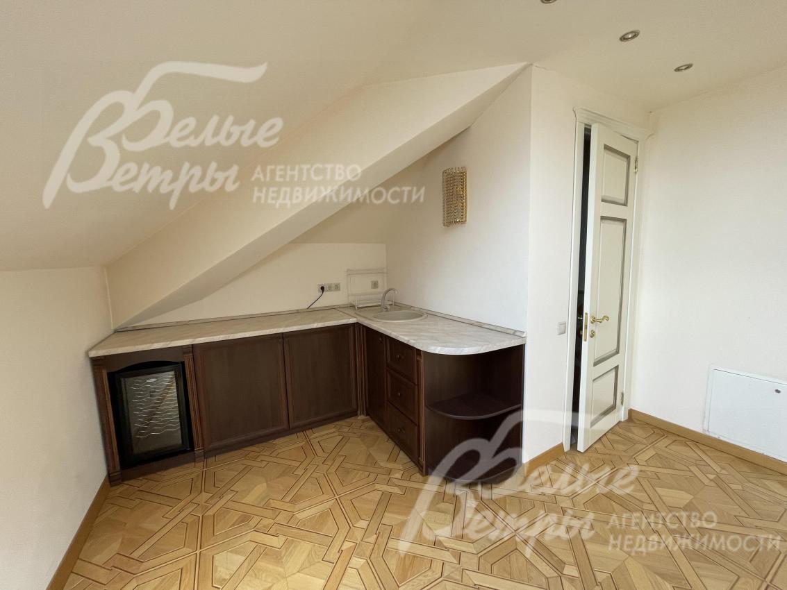 Мини-кухня на мансарде