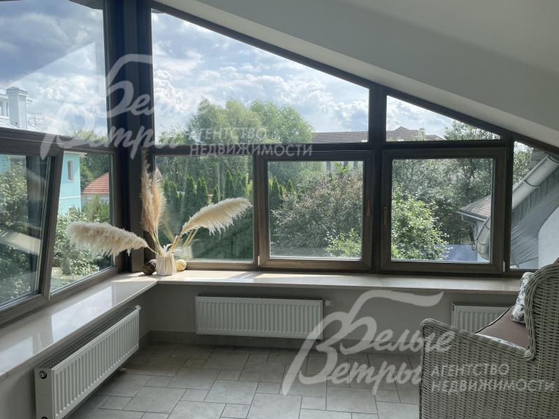 Зимний сад 10 кв.м на втором этаже