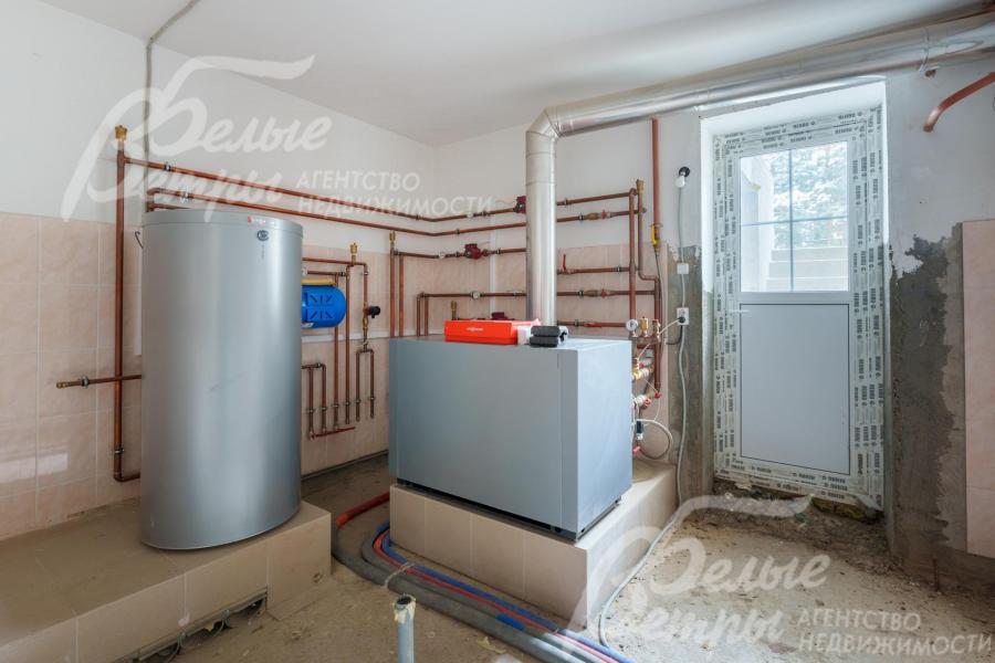 Котельная оборудована газовым котлом