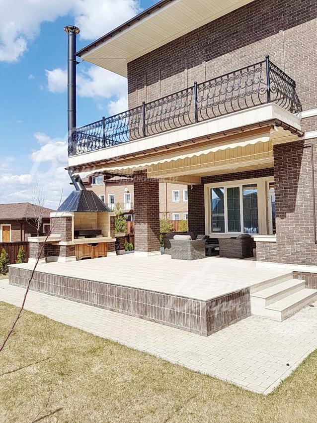 Патио с барбекю 