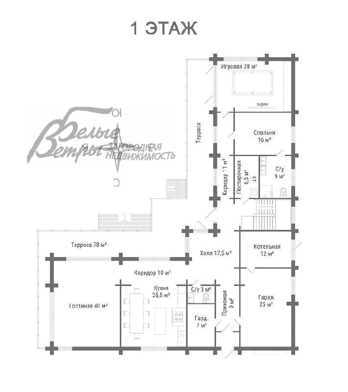 Дом Академический к/п Ватутинки id 397-908 планировка0