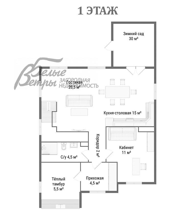 Дом Усадьба Шарапово КП Шарапово id 366-915 планировка0