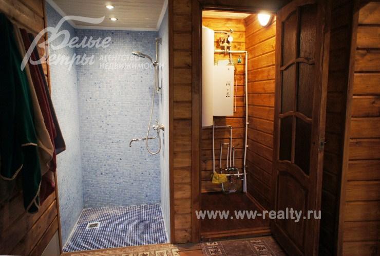 Душевая и котельная в Бане