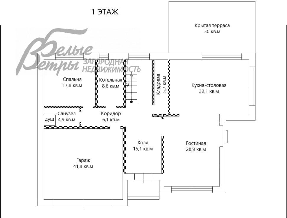Дом Чистые Ключи КП Милюково id 469-916 планировка0