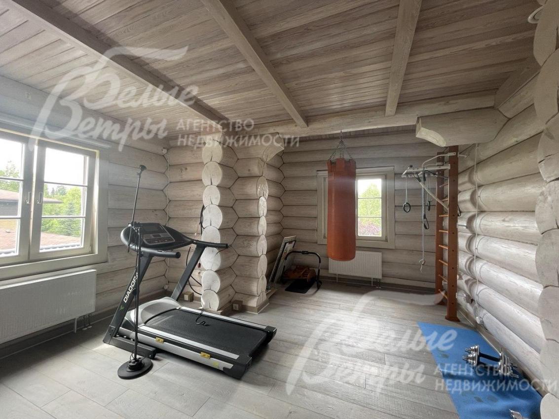 Оборудованный тренажерный зал