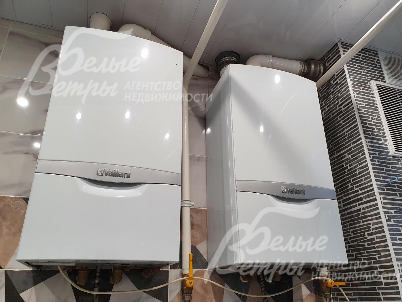 Основной и резервный газовые котлы