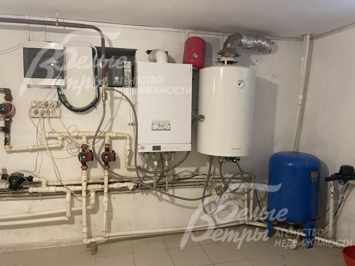 Оборудованная котельная в подвале.