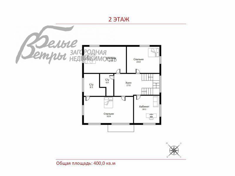 Дом Антоновка к/п Зименки id 171-626 планировка1