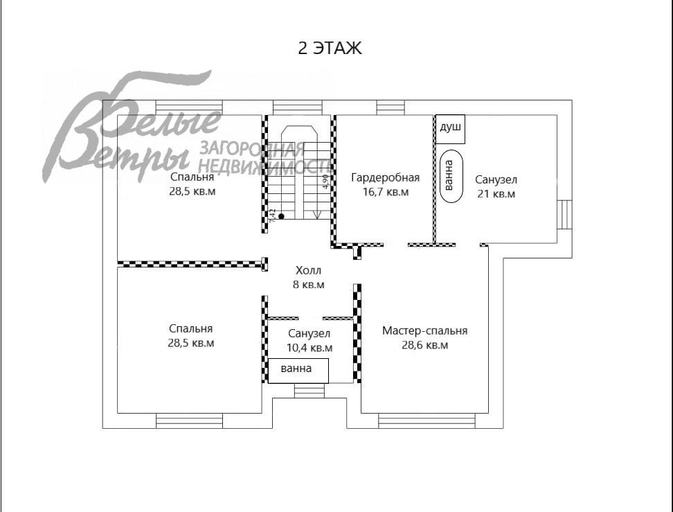 Дом Чистые Ключи КП Милюково id 469-916 планировка1