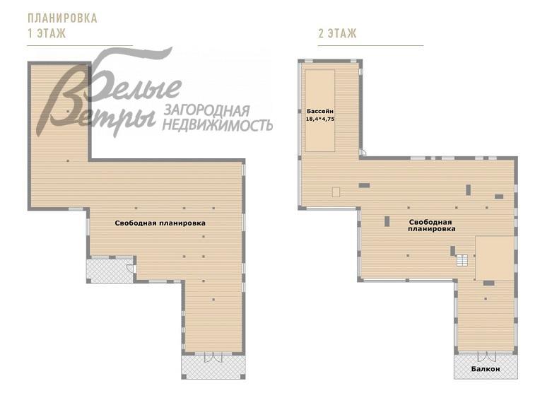 Дом Усадьба Бергов к/п Первомайское id 214-614 планировка0