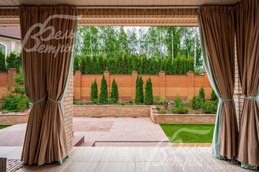 Вид на участок