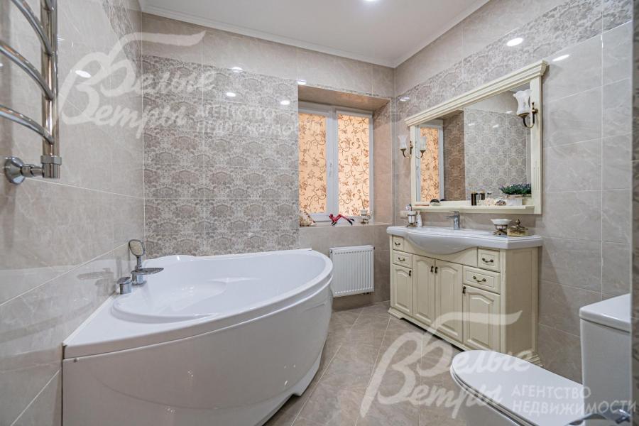 Санузел 6.9 кв.м при спальне