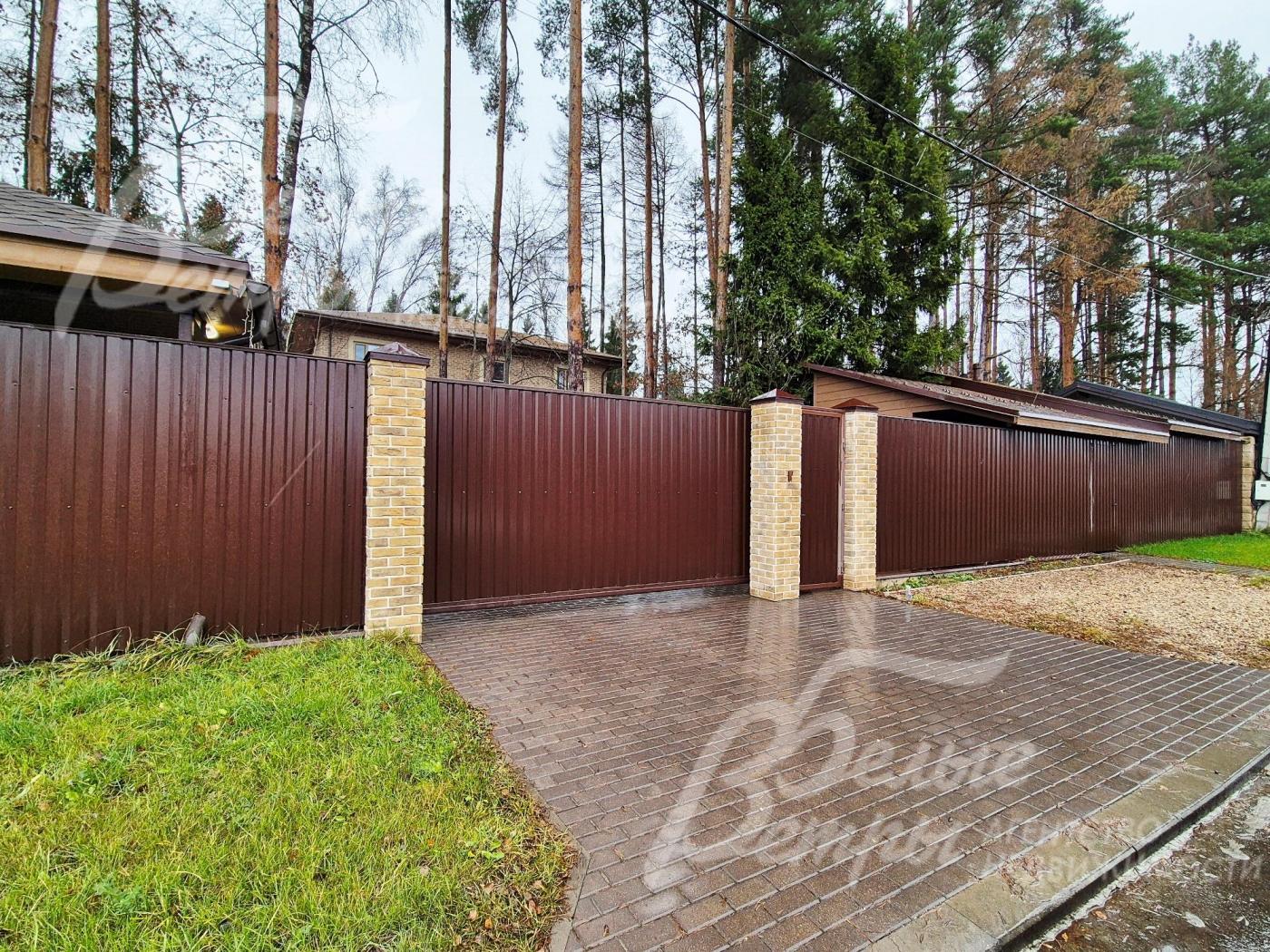 Автоматические откатные ворота