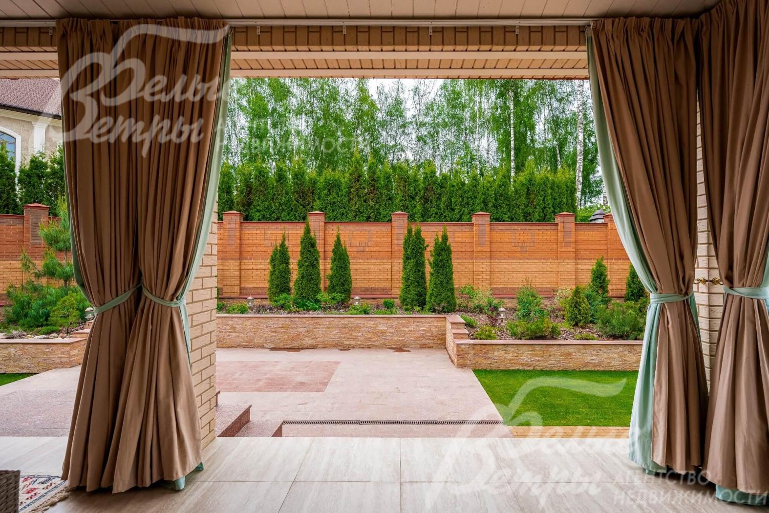 Вид на участок