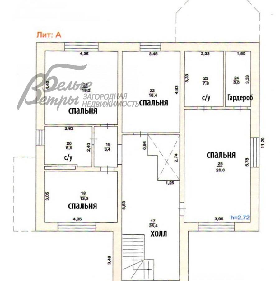 Дом Ели к/п Фоминское id 151-330 планировка3