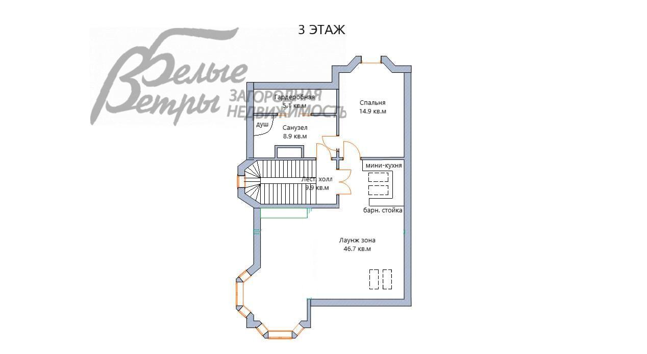 Таунхаус Дубровка ЖК Сосенки id 108-458 планировка2