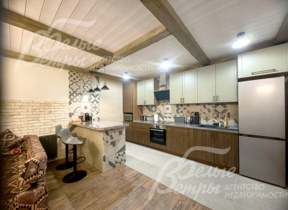 Кухня-гостиная в гостевом доме