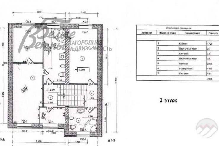 Таунхаус Лесные поляны КП Газопровод id 111-805 планировка2