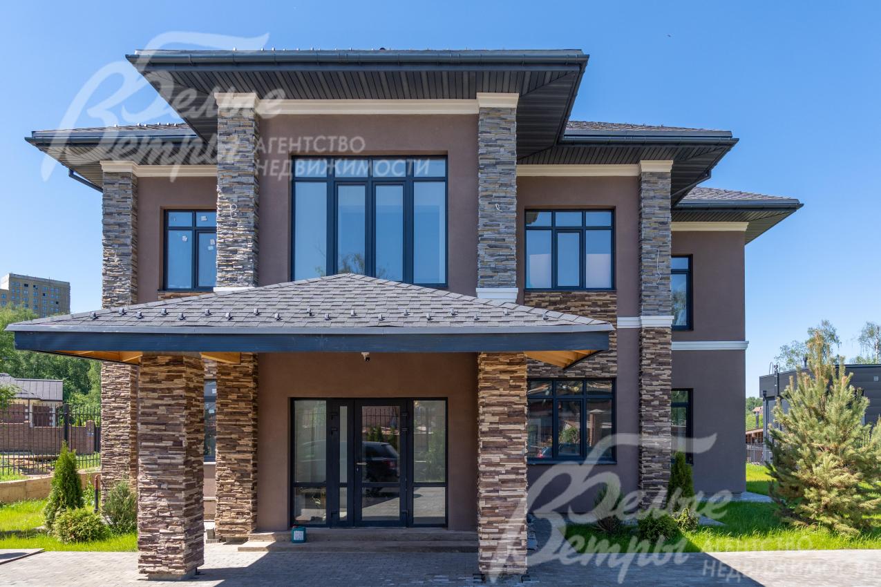 Новый дом на участке 9 соток в охраняемом коттеджном поселке Президент