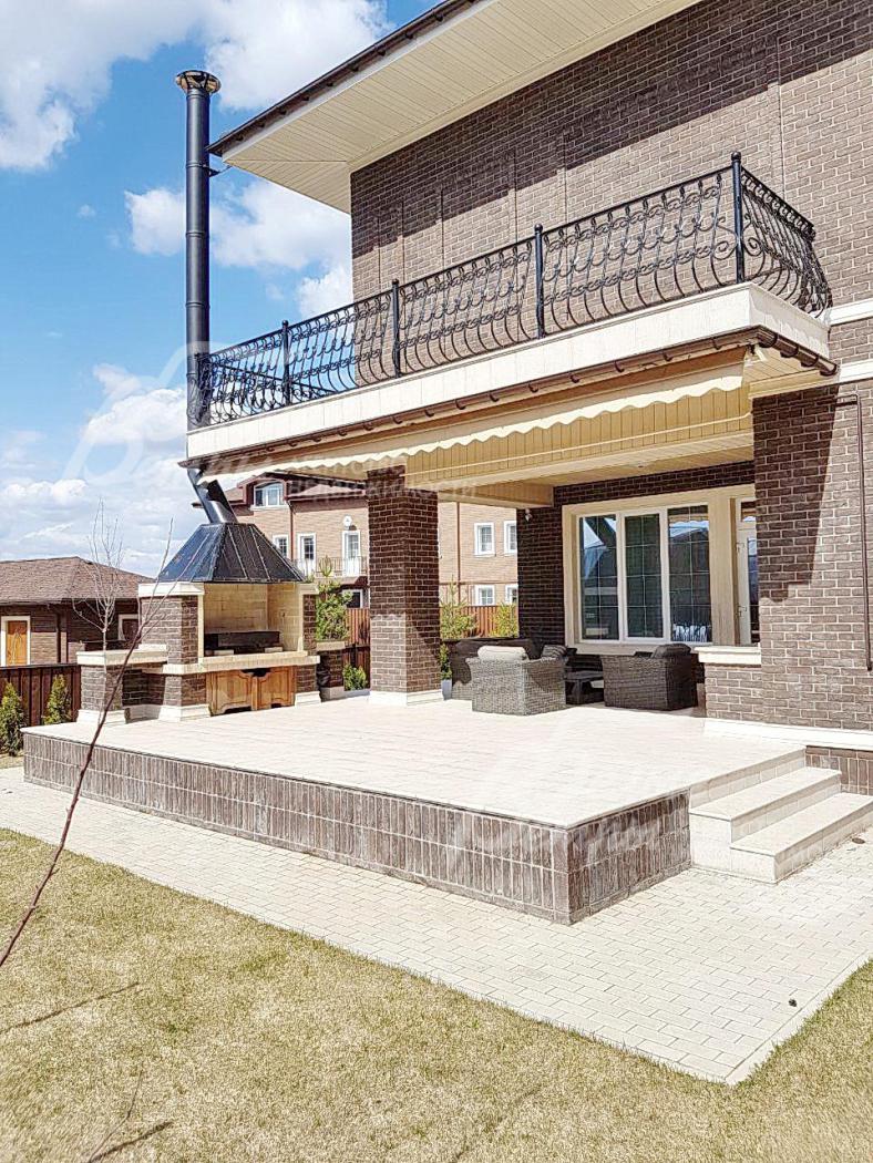 Патио с барбекю 