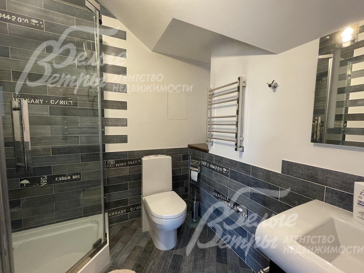 Санузел в спальне на 2-ом этаже