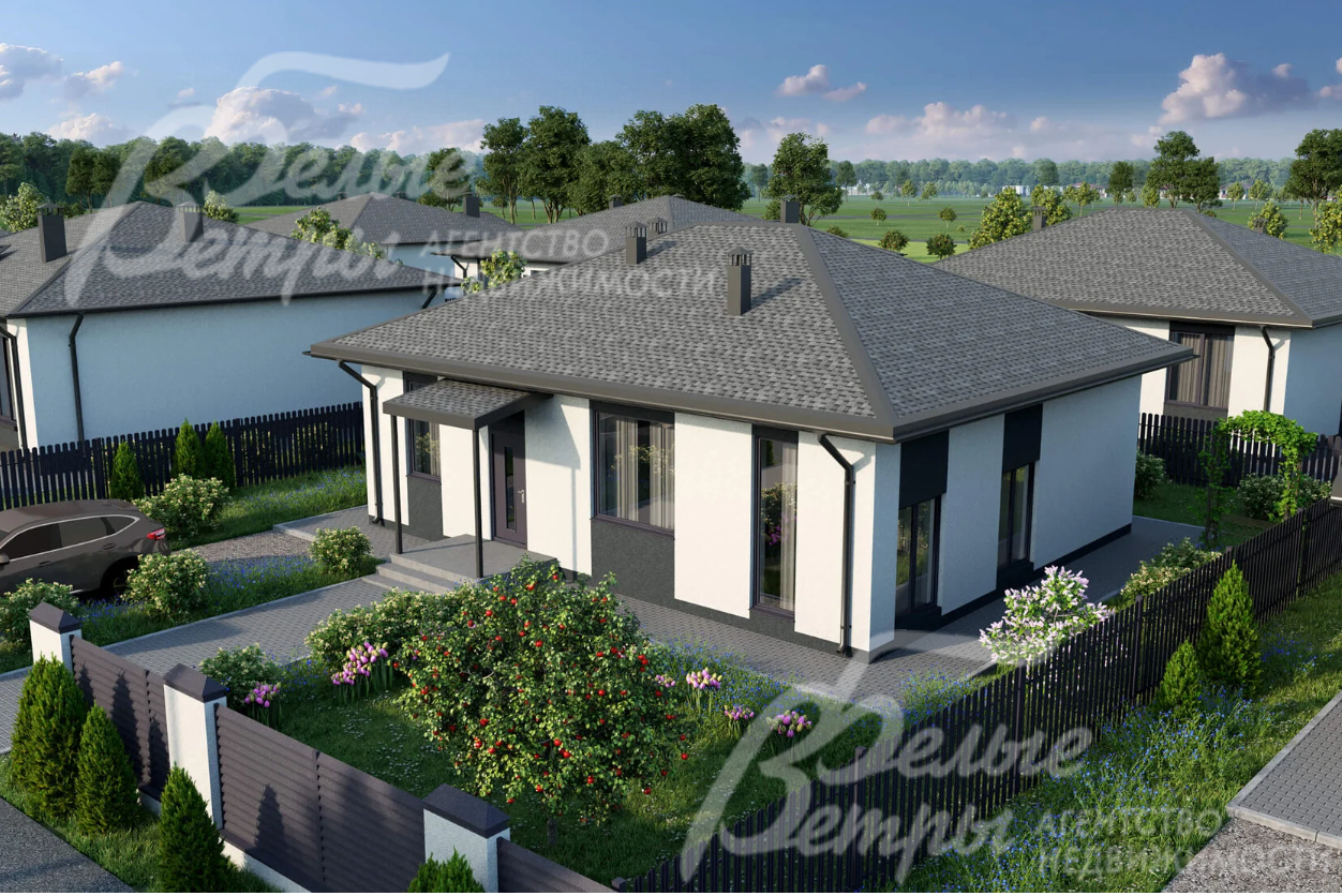 Визуализация проект Маяковский 96 кв.м