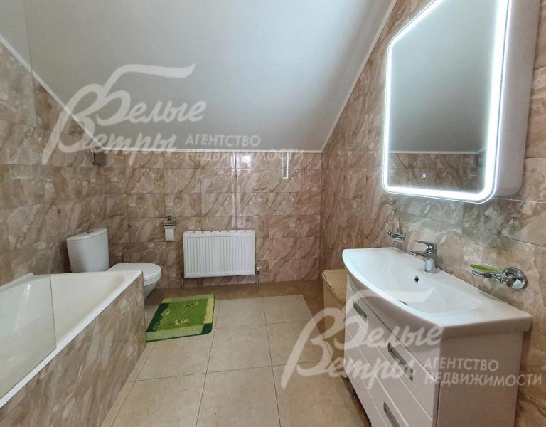 Санузел с ванной на 2 этаже