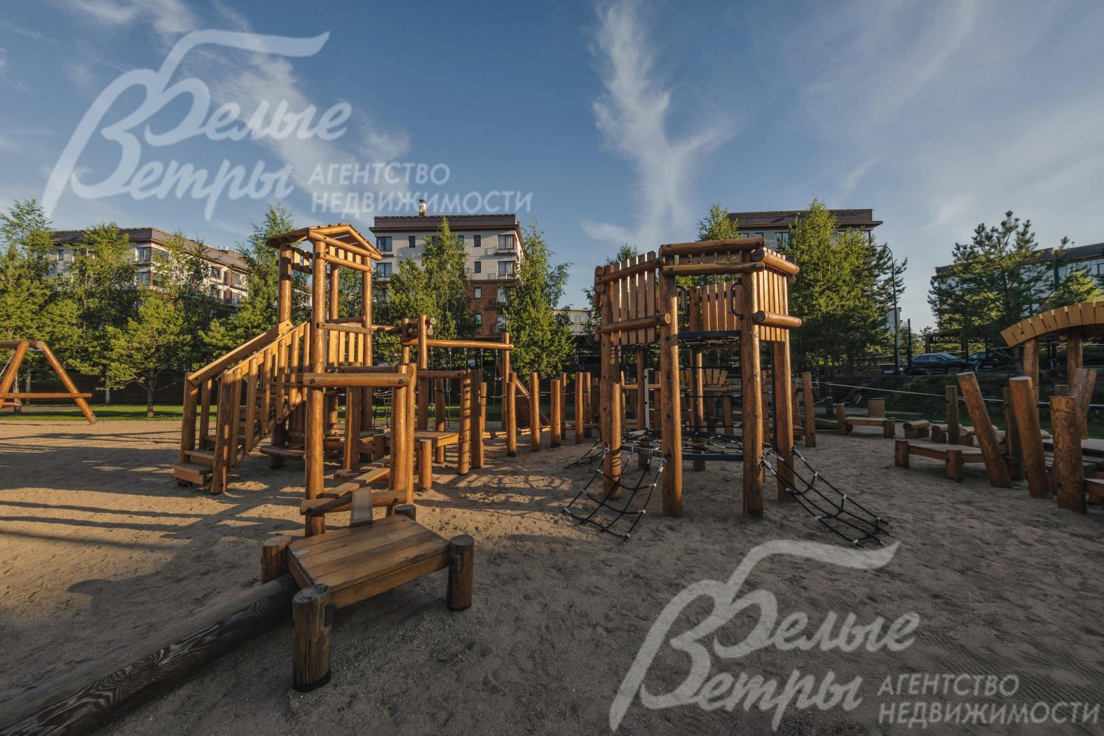 Безопасные детские площадки в Внуково Кантри Клаб