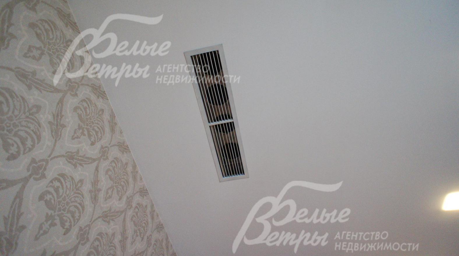 В жилых зонах и бассейне сделана центральная приточно-вытяжная система вентиляции + установлены кондиционеры Daikin.