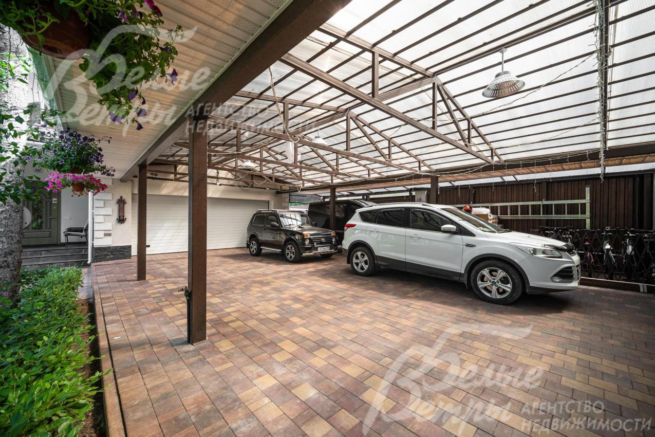 Навес для 4 авто