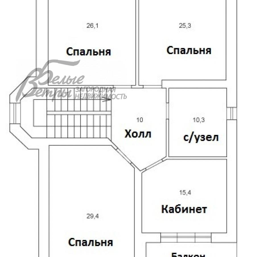 Дом Зеленые холмы к/п Першино id 252-708 планировка1