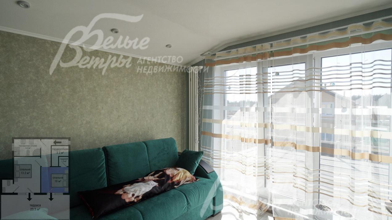 Спальня с выходом на открытую террасу 