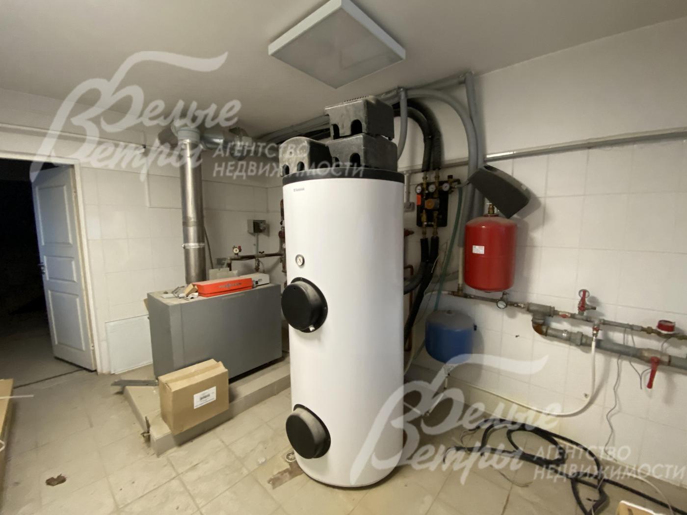 Котельная выполнена под ключ, установлен котел Viessmann Vitogas