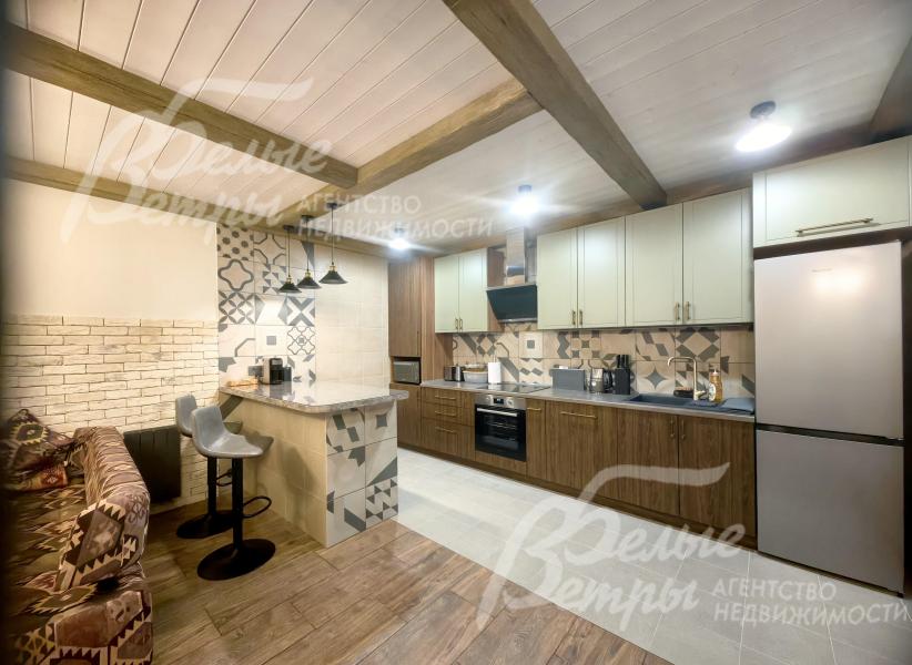 Кухня-гостиная в гостевом доме