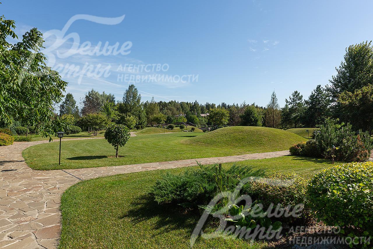 Прогулочная территория поселка