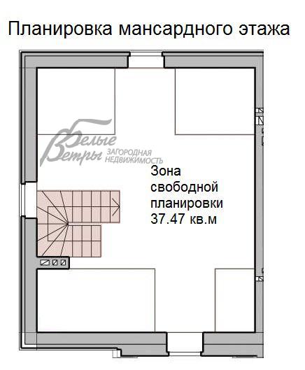 Таунхаус Глаголево парк Новоглаголево id 414-740 планировка2