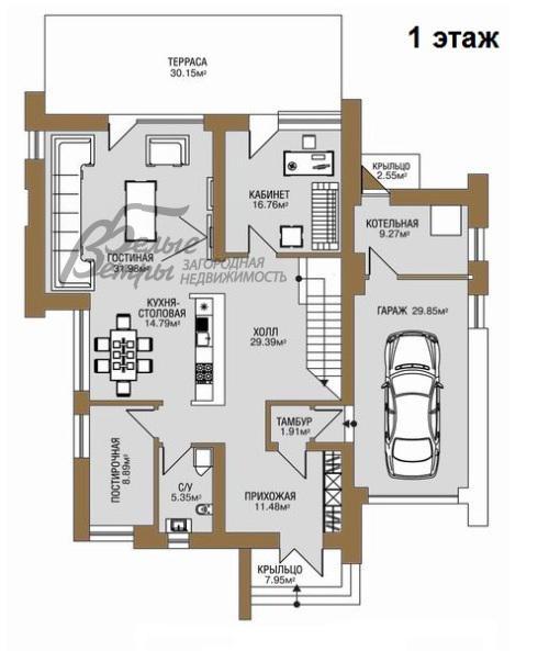Дом Крекшино КП д.Крекшино id 220-716 планировка0