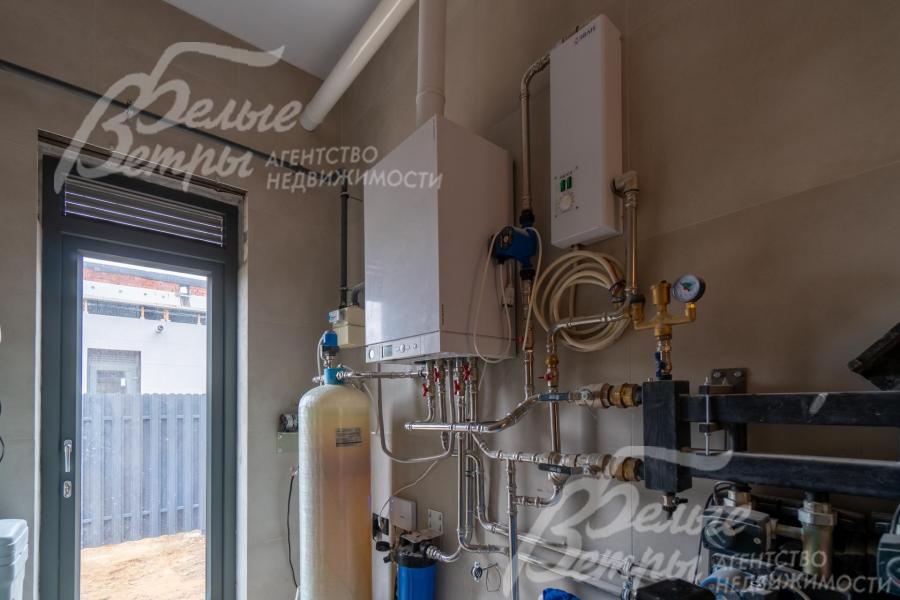 Котельная: установлен газовый котел Vaillant