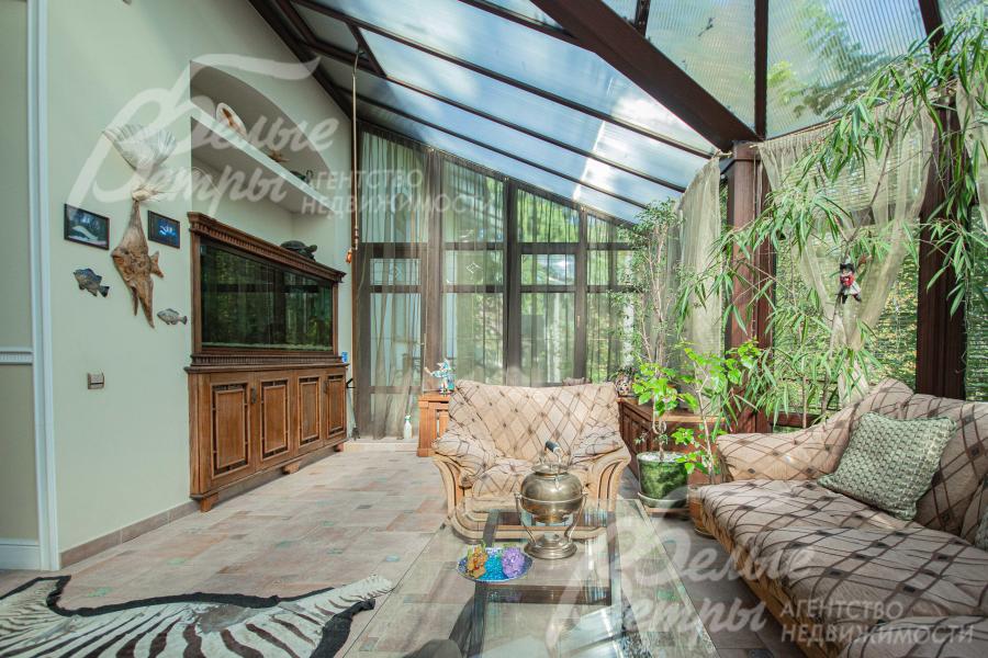 Панорамное остекление в зимнем саду