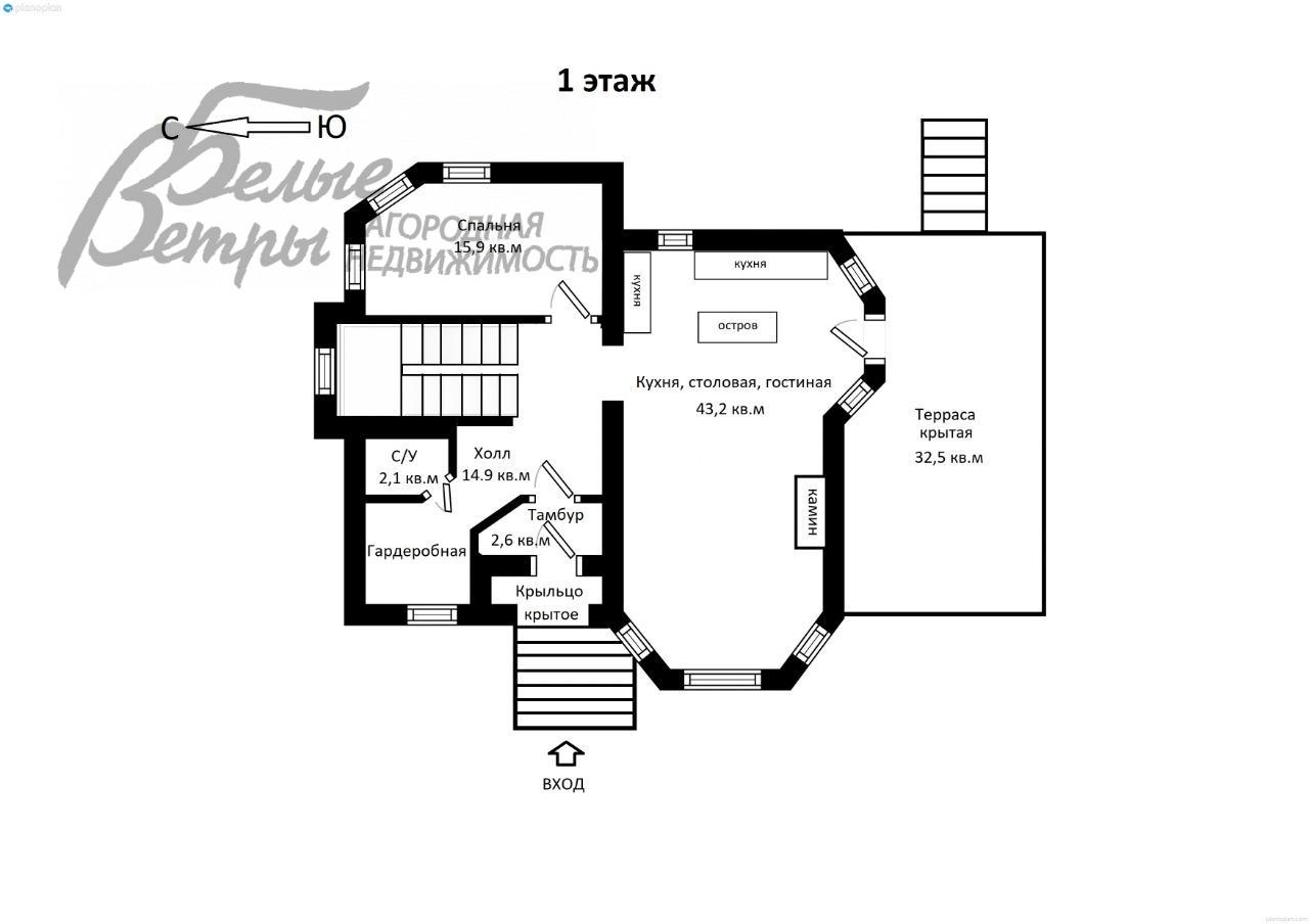 Дом Согласие-2 КП Фоминское id 124-824 планировка1