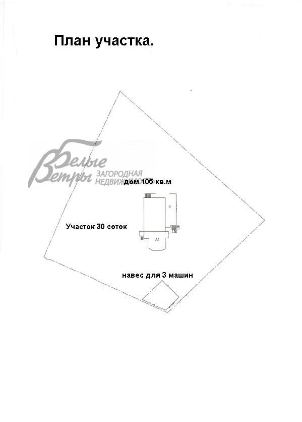 Дом в аренду Комфорт к/п Троицк id 547-002 планировка0