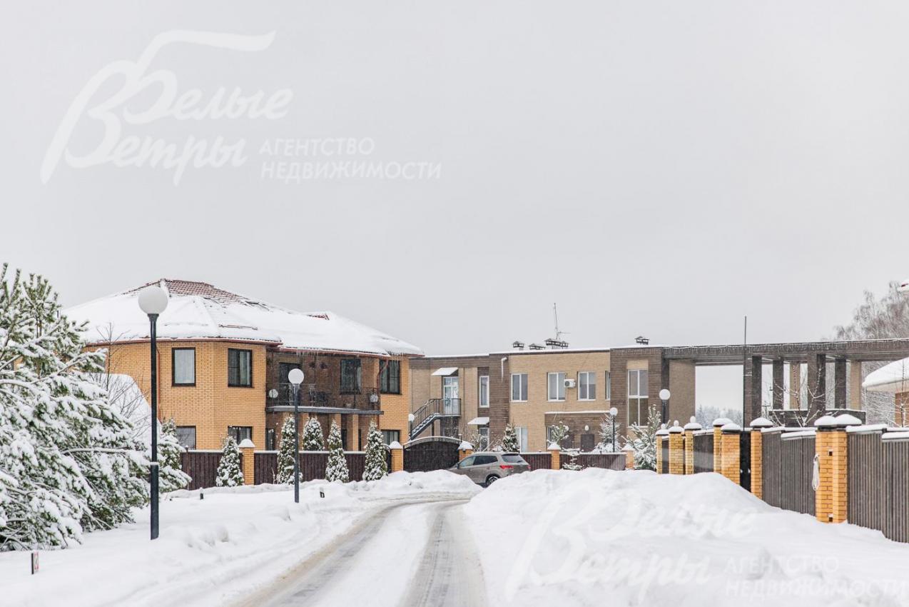 Обжитой коттеджный поселок