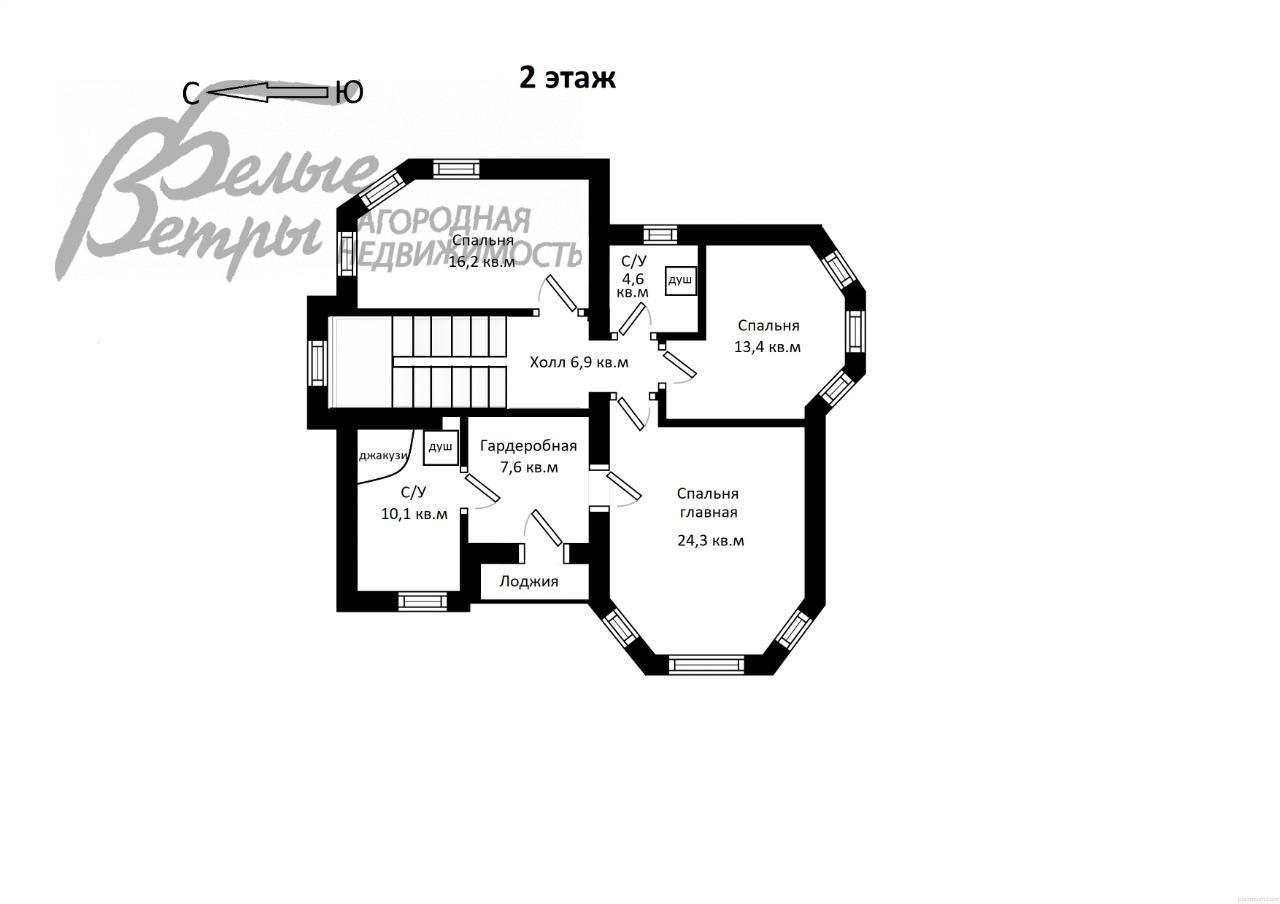 Дом Согласие-2 КП Фоминское id 124-824 планировка2