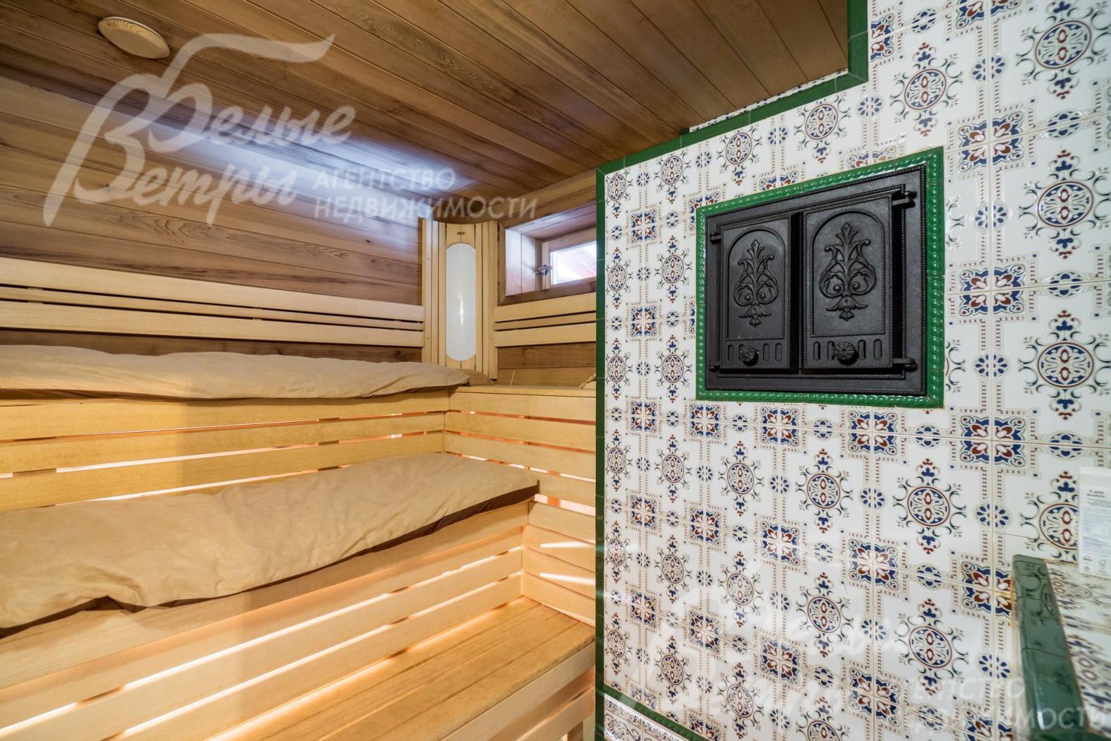 Настоящая русская баня с двумя печами - "быстрой" и "долгой"