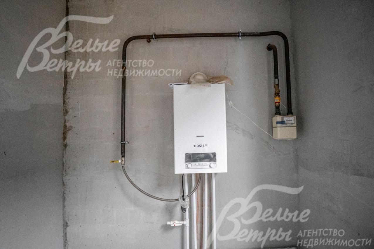 Установлен двухконтурный газовый котел OASIS