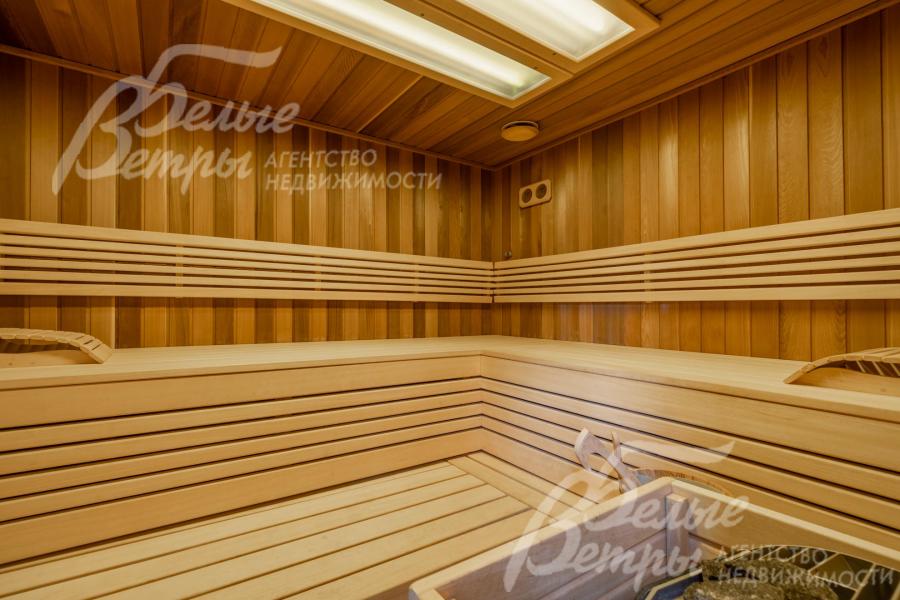В спа-комплексе расположена сауна