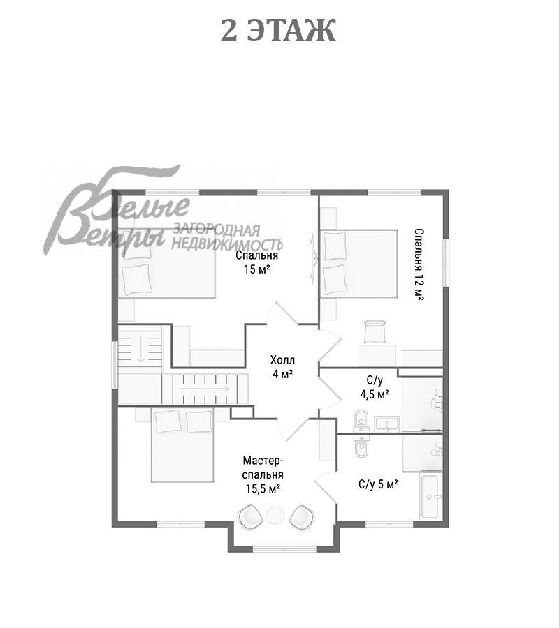 Дом Усадьба Шарапово КП Шарапово id 366-915 планировка1